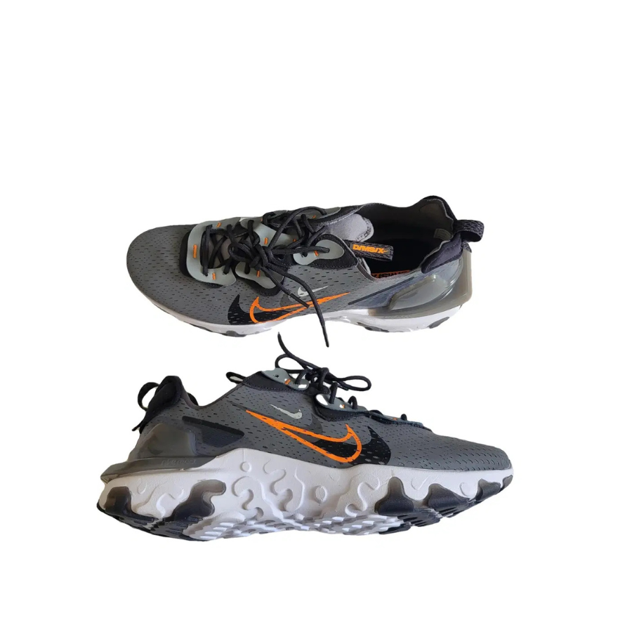 Nike React Vision stacked swoosh trainers