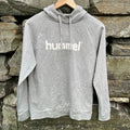 Hummel Go Cotton Logo Hoodie - Grey