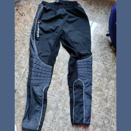 Pantalon de moto noir avec protections