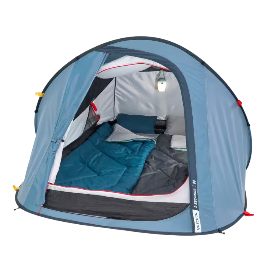 Tente de camping instantanée 2 places