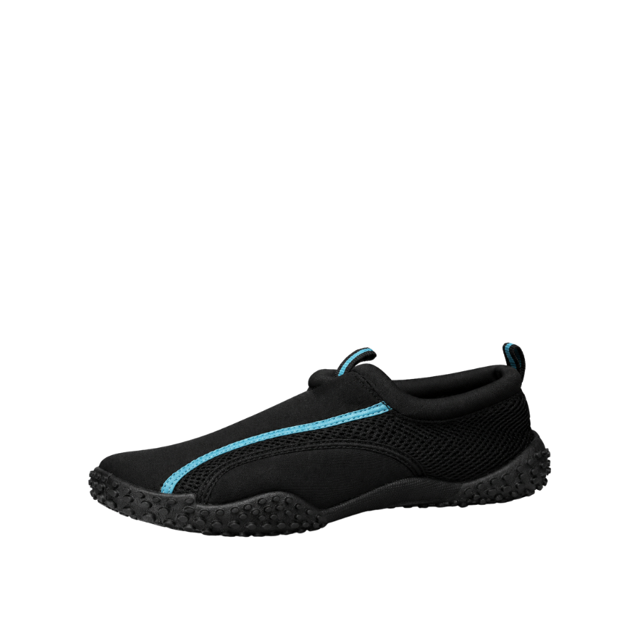 Black & Aqua Lightweight Water Shoes