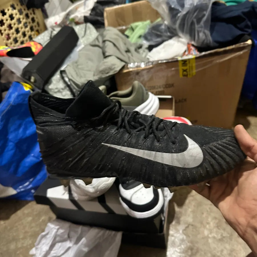 Nike Alpha Menace Elite TD 'Black Silver'