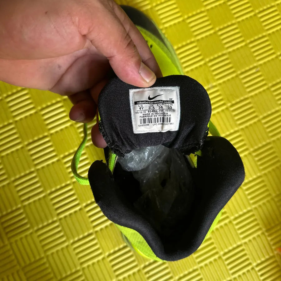 Chaussures de basketball Nike Hyperdunk volt/noir