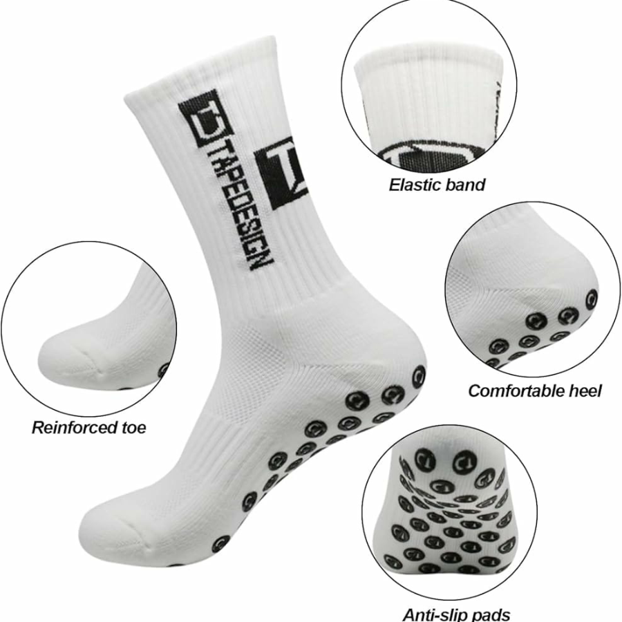 Chaussettes de sport antidérapantes