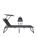 Waterproof Folding Outdoor Recliner Chair
