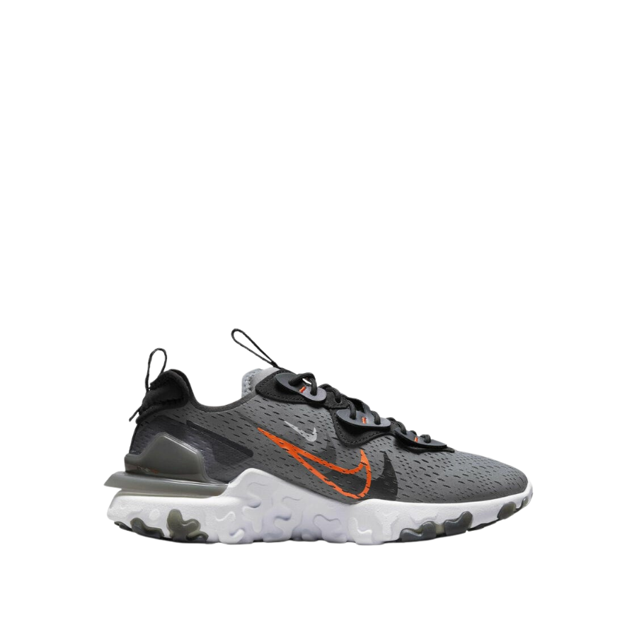 Nike React Vision stacked swoosh trainers