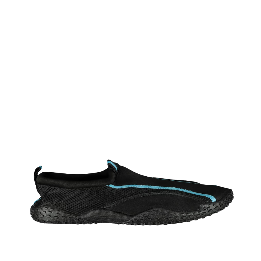 Black & Aqua Lightweight Water Shoes