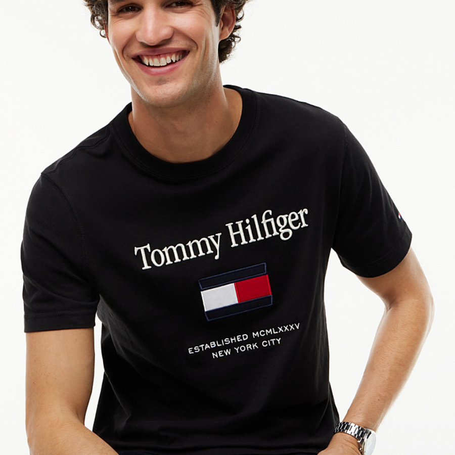 Tommy Hilfiger Embroidred Flag
