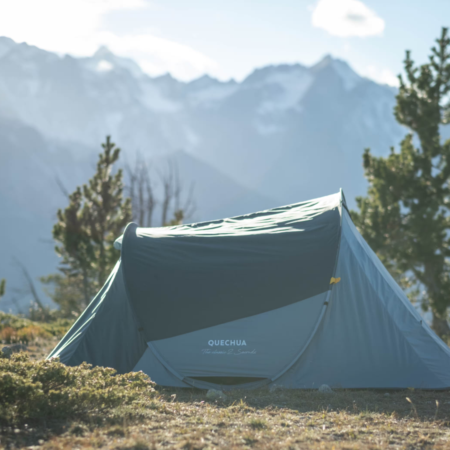 Tente de camping instantanée 2 places