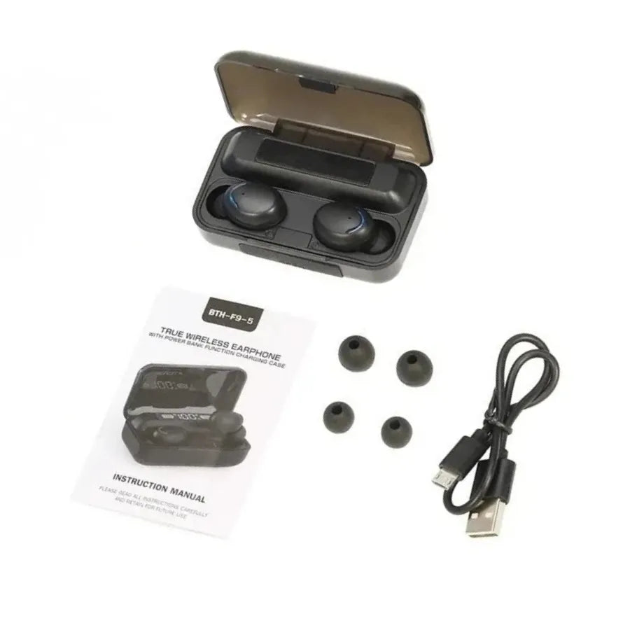 True Wireless Earbuds With Power Bank BTH-F9-5