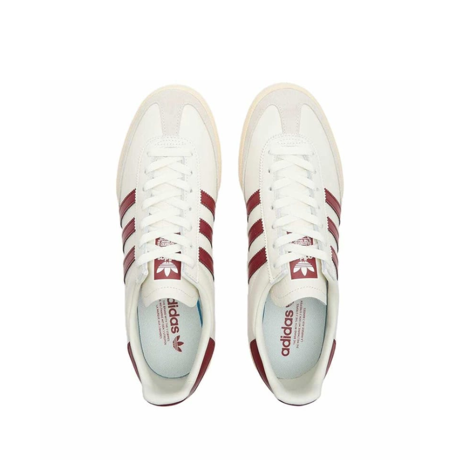 adidas Jeans Chalk Blanc Collegiate Bordeaux