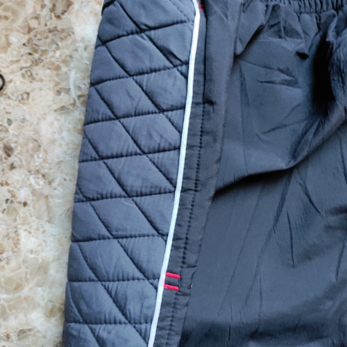 Pantalon de moto noir avec protections