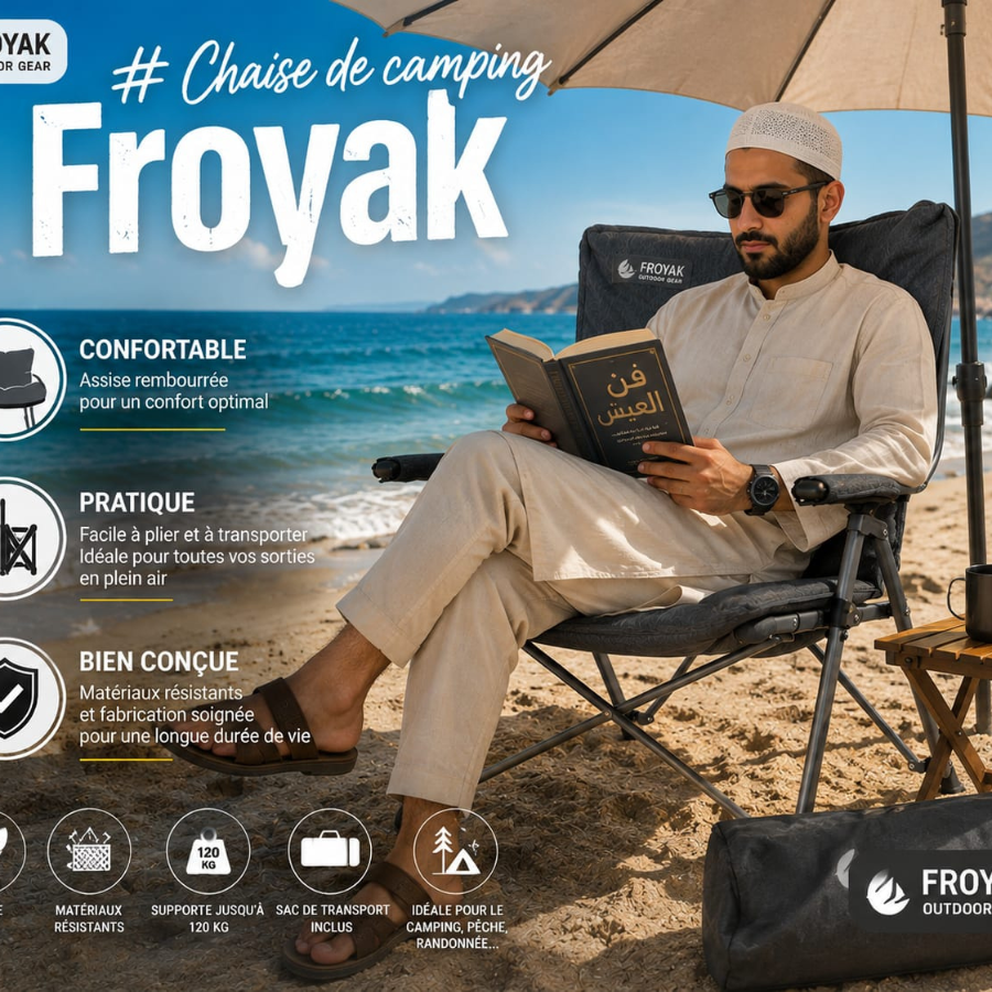 Chaise de camping sport & plein air