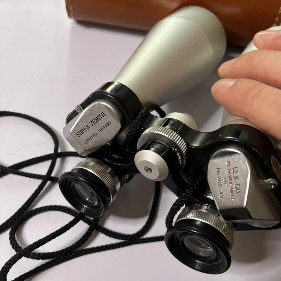 Vintage Super Zenith Binocular Coated 12x50