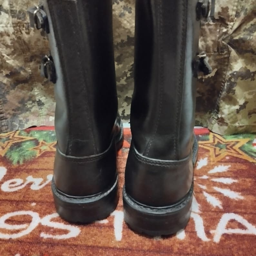 Combat leather boots Italian army vintage