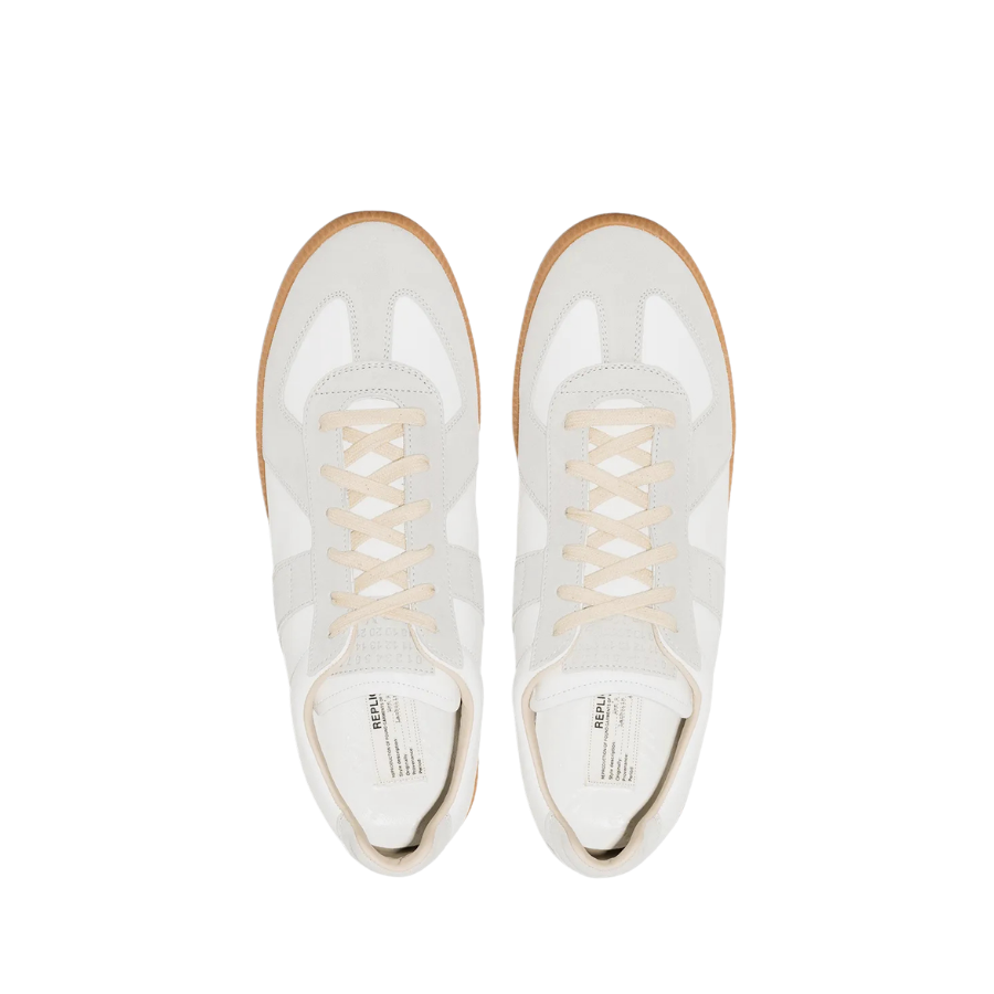 German Bundeswehr Retro White Sneakers