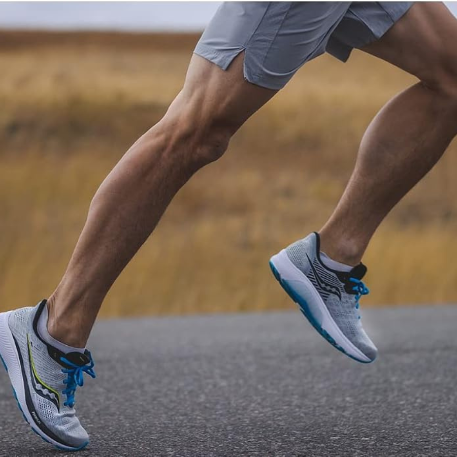 Saucony Guide 14 en coloris Alloy/Cobalt