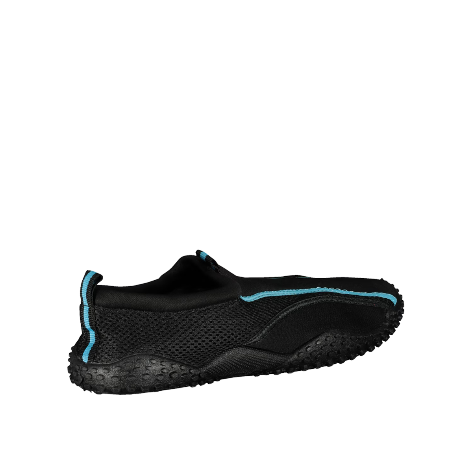 Black & Aqua Lightweight Water Shoes