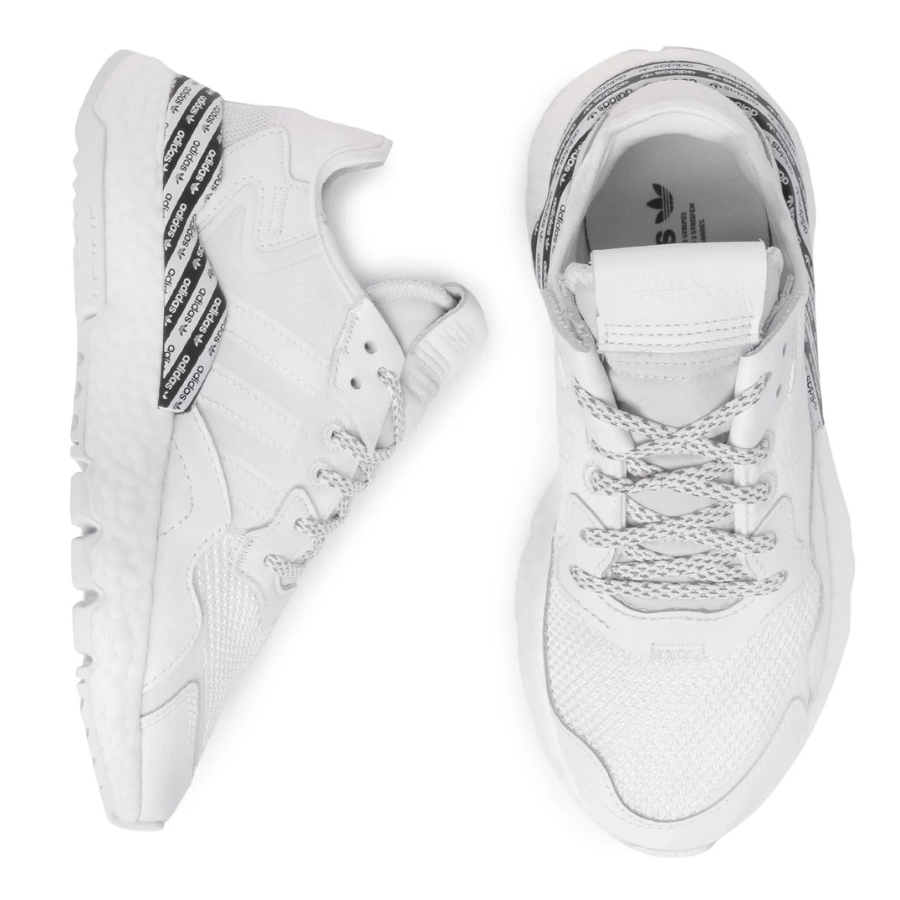 adidas Buty Sportowe Białe Nite Jogger