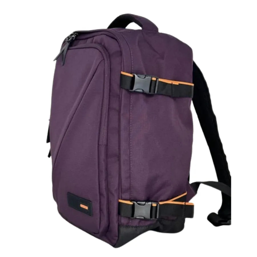 Recycled PET Backpack – 38.2L, Dark Plum