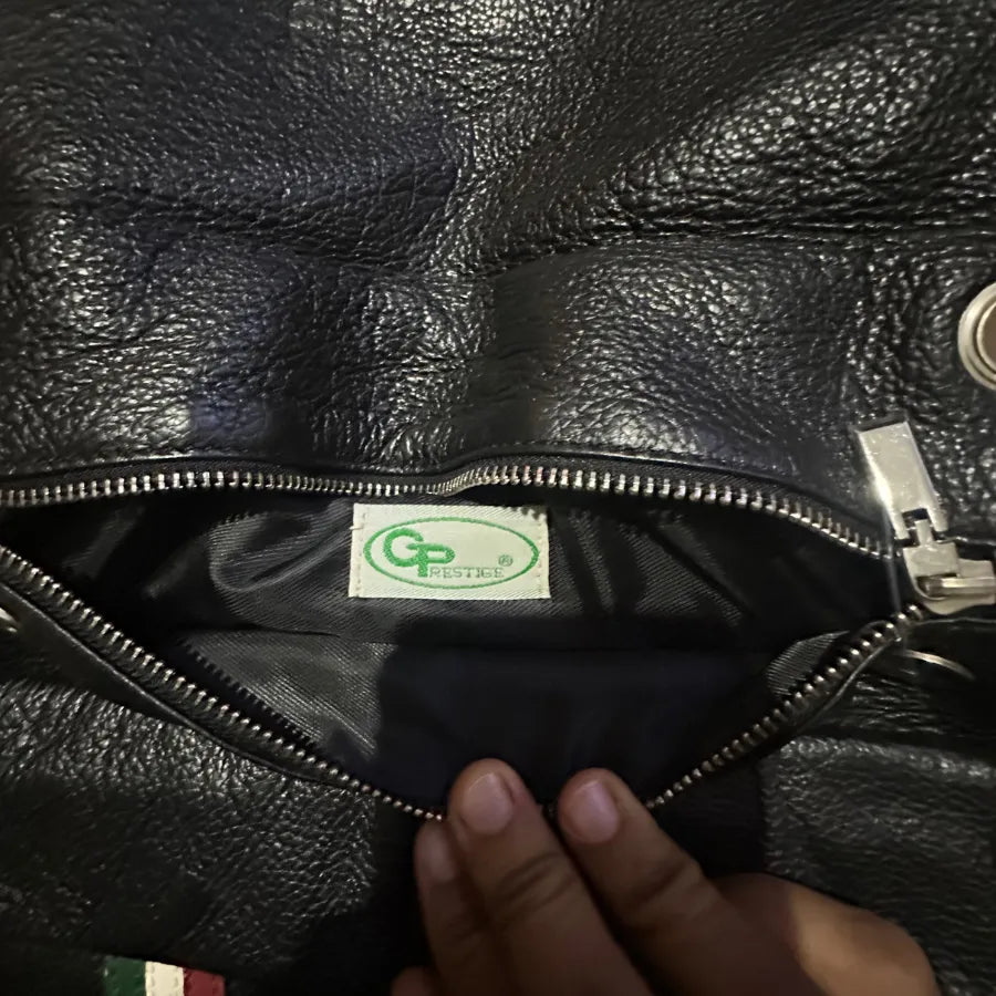 Vintage Gucci Italy, Black Denim-Canvas Shoulder Bag