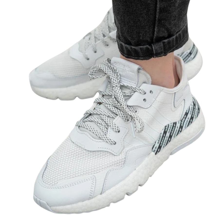 adidas Buty Sportowe Białe Nite Jogger