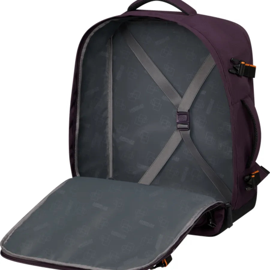 Recycled PET Backpack – 38.2L, Dark Plum