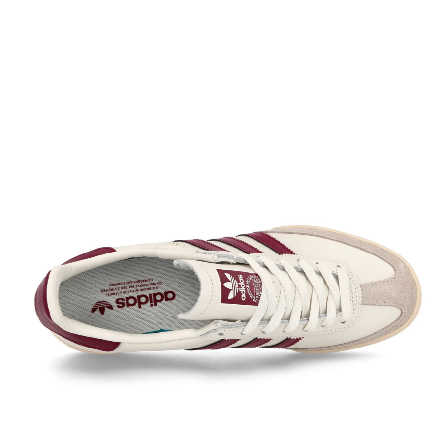 adidas Jeans Chalk Blanc Collegiate Bordeaux