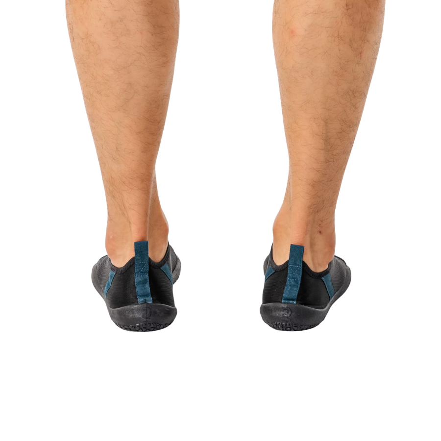 Black & Aqua Lightweight Water Shoes