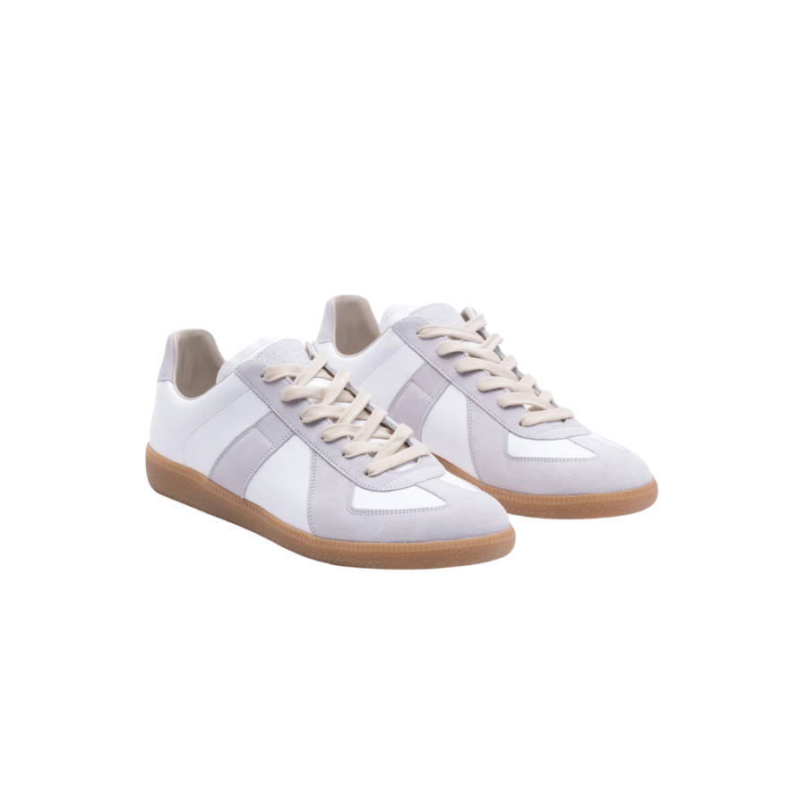 German Bundeswehr Retro White Sneakers