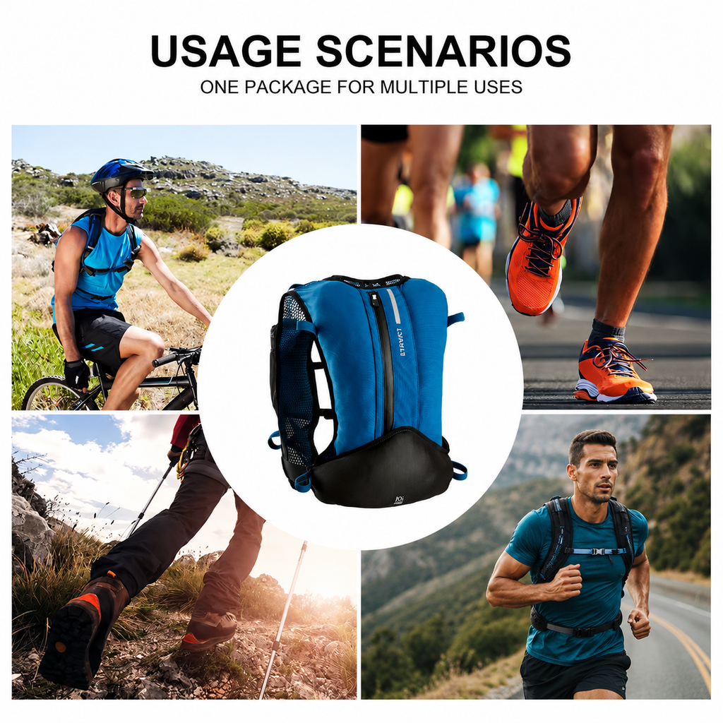 Ultra Trail Running & Hydration Bag 10L