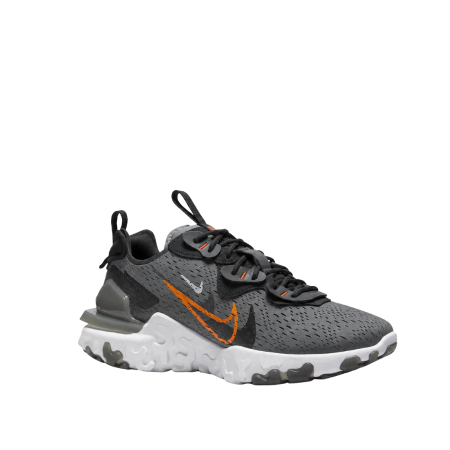 Nike React Vision stacked swoosh trainers