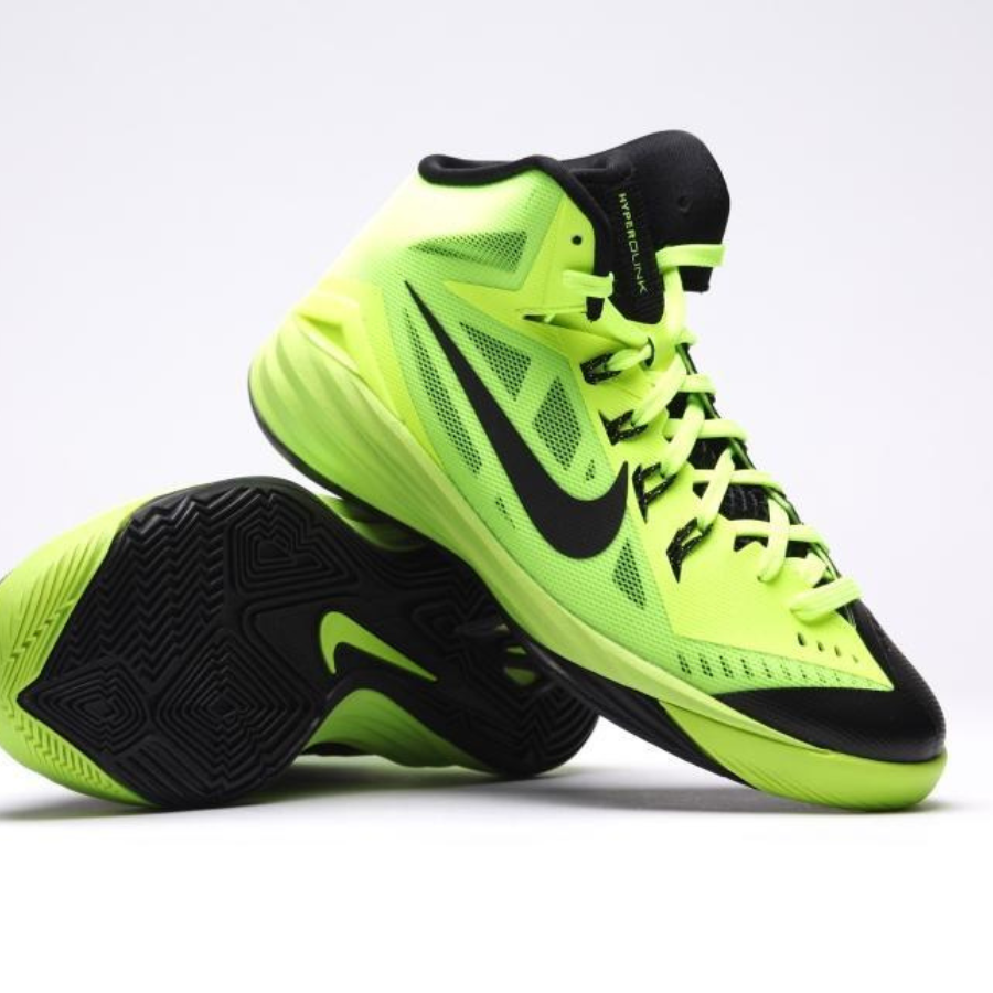 Chaussures de basketball Nike Hyperdunk volt/noir