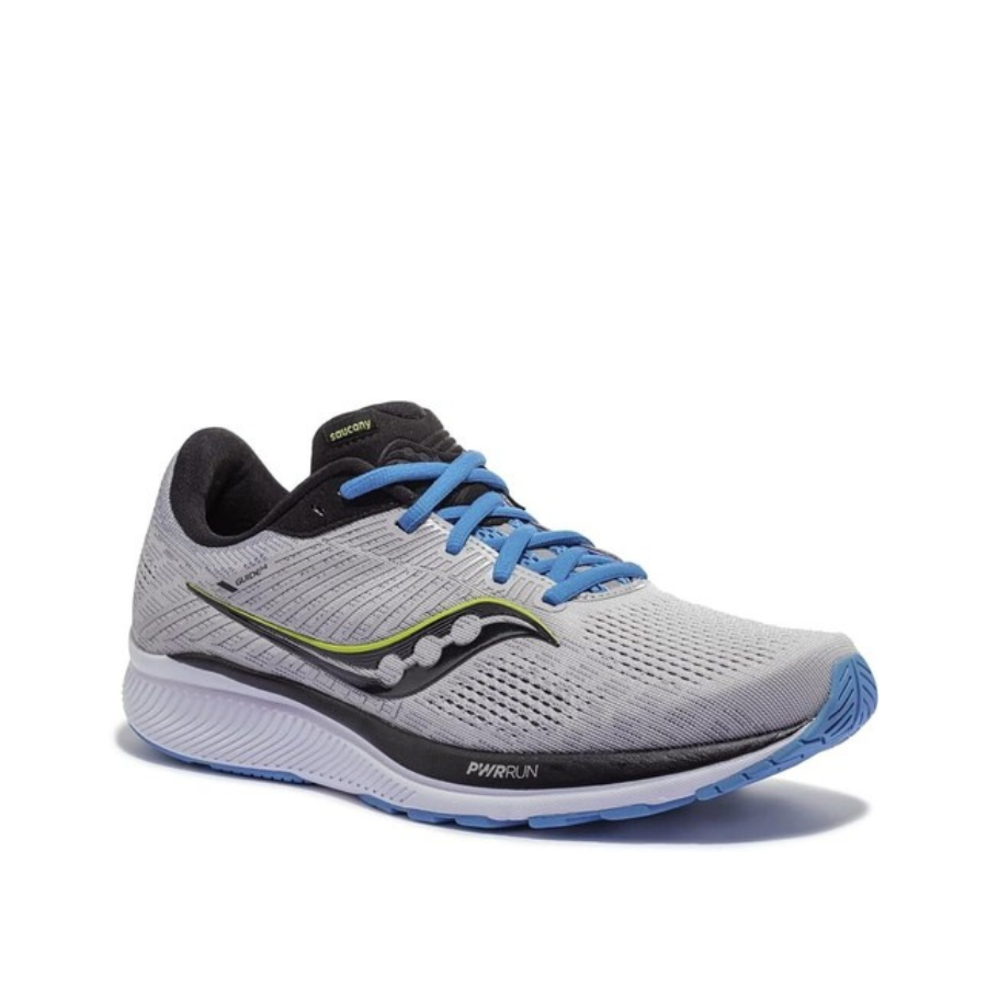 Saucony Guide 14 en coloris Alloy/Cobalt